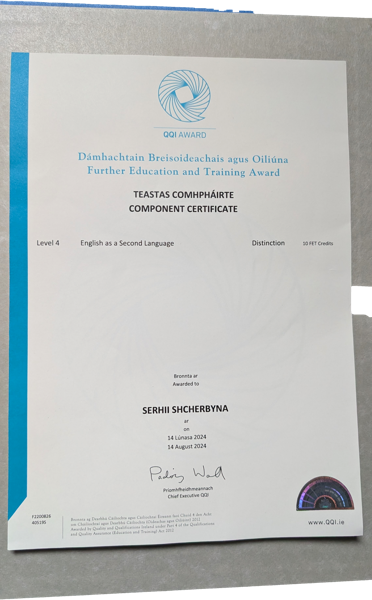 QQI Level 5 — Community Health Services (Merit)